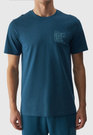 Koszulka Męska 4F T-shirt Zielony Logo