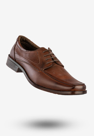 Półbuty Wizytowe Męskie Ekoskóra Buty Eleganckie Brązowe Tutto per tutto T5702-2