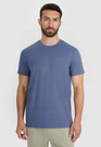 Koszulka Męska 4F T-shirt Z Nadrukiem Regular Niebieski 4FWMM00TTSHM2257