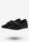 Mokasyny Damskie Buty Eleganckie Wygodne Czarne Goodin GD-FL325