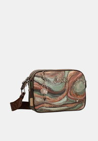 Torebka Damska ANEKKE Crossbody Pojemna Brązowa Core 39813-188