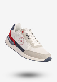 Sneakersy Męskie BIG STAR Buty Sportowe Półbuty Białe LL174255 101