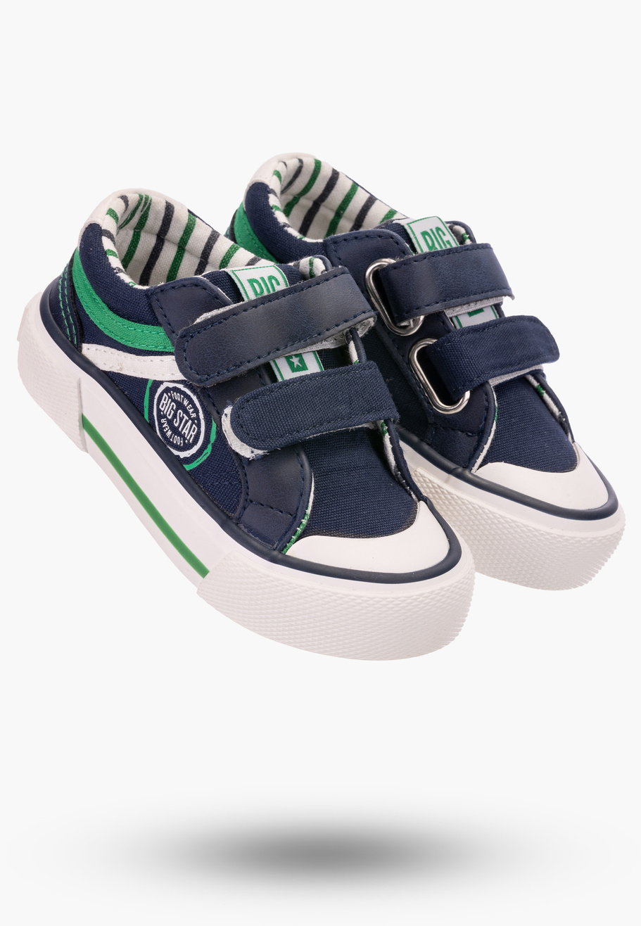 Buty Chłopięce Big Star Sneakersy na rzepy JJ374315