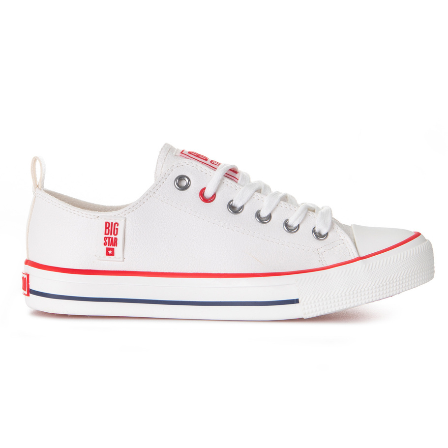 Trampki Damskie Big Star Białe JJ274130