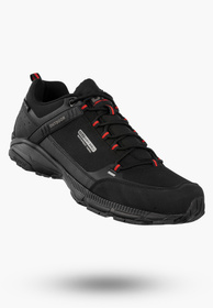 Trekkingi Męskie Buty Sportowe Niskie Aqua Soft Shell Outdoor DK Czarne 1096