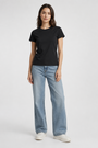 Koszulka Damska 4F Sportowa Bawełniana Slim Fit T-Shirt Edycja Limitowana Czarna 4FWSS26TTSHF3972