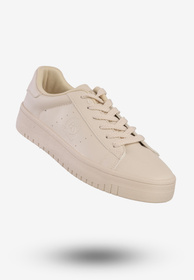 Sneakersy Big Star Beżowe Buty Damskie Ekoskóra NN274578