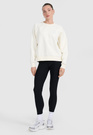 Legginsy Damskie 4F Sportowe Prążkowane Wysoki Stan Slim Czarne 4FWAW25TTIGF237