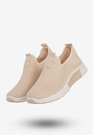 Sneakersy Damskie Wsuwane Buty Sportowe Beżowe Funui QH515-8