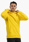 Bluza męska 4F Basic z kapturem Żółta 4FSSS24TSWSM1629