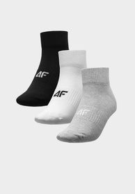 Skarpety Męskie 4F Sportowe Multikolor 3-PAK H4L22-SOM302