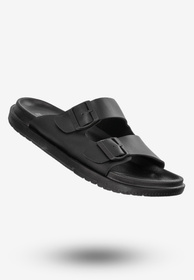 Klapki Męskie Buty BIG STAR Czarne NN174597