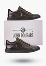 Buty Męskie JOHN DOUBARE Skórzane Brązowe Półbuty QA530D