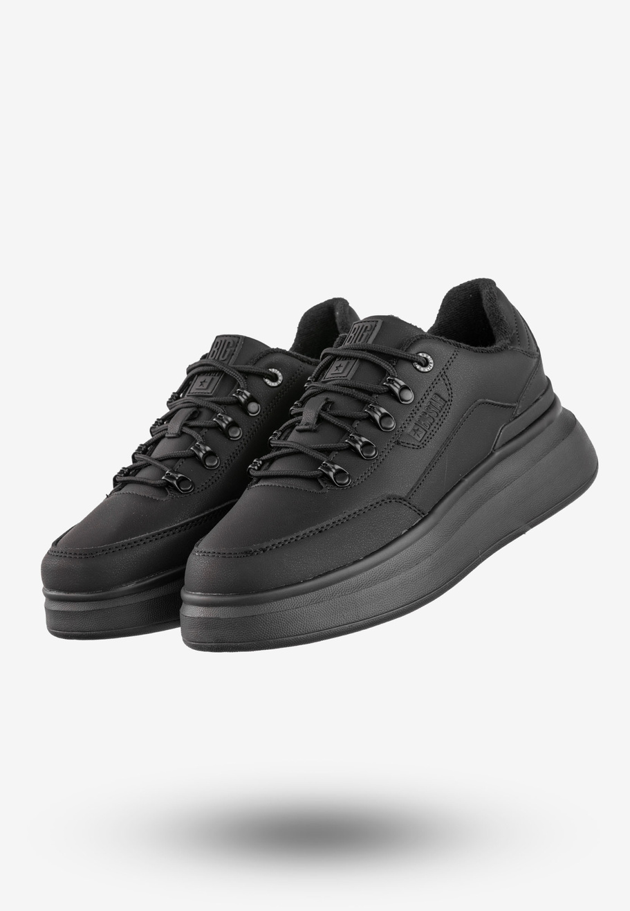 Sneakersy Męskie Buty Sportowe BIG STAR Czarne OO174306