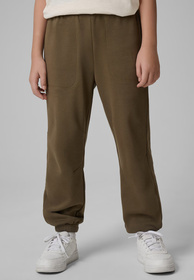 Spodnie Chłopięce 4F Dresowe Joggery NIEOCIEPLANE Sportowe Luźne Khaki 4FJWSS26TTROM1437