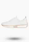 Sneakersy Damskie Buty Skórzane Półbuty Casual Białe Filippo DP6740/26