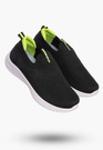 Buty Chłopięce Sneakersy Czarne Wsuwane Tenisówki Dziecięce Z2401P
