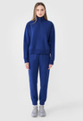 Spodnie Damskie 4F Joggery Dresowe Dresy Granatowe 4FWSS25TTROF0996