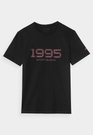 Koszulka Męska 4F T-shirt Czarny Logo