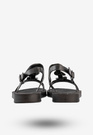 Sandały Damskie Ekoskóra Buty Eleganckie Na Lato Czarne Filippo DS6885/25BK