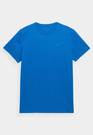 Koszulka Męska 4F Sportowy T-shirt Niebieski Regular 4FSS23TTSHM536