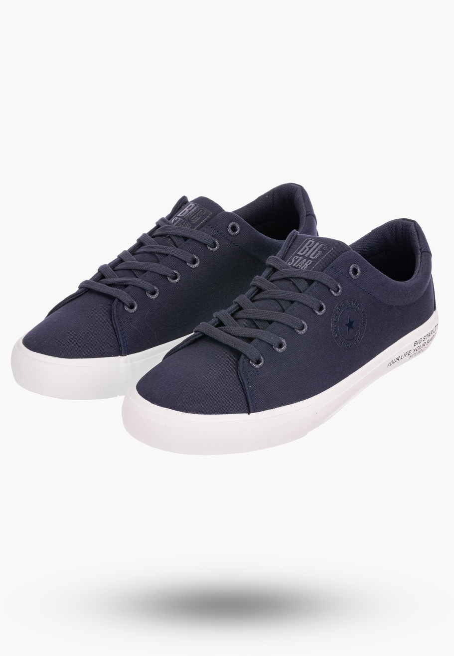Trampki Męskie Big Star Granatowe Buty LL174076