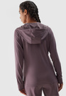 Bluza Damska 4F Sportowa Rozpinana Szybkoschnąca Treningowa Brązowa 4FWSS24TFSWF270