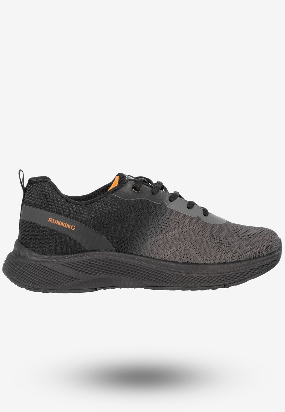 Sneakersy Męskie Buty Sportowe Do Biegania DK Szare Brain-2