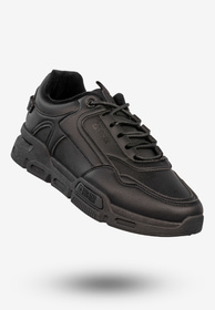 Sneakersy Męskie BIG STAR Buty Sportowe Półbuty Ocieplane Czarne OO174584
