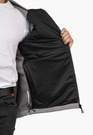 Kurtka Męska 4F Softshell Wiatroodporna Z Kapturem Szara 4FAW21TSOFM096