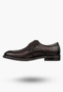 Półbuty Wizytowe Skórzane Męskie Buty Eleganckie PREMIUM SOLE Kawowe