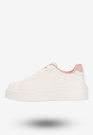 Sneakersy Damskie BIG STAR Buty Sportowe Półbuty Na Platformie Białe SS274346