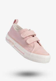 Trampki Dziecięce BIG STAR Buty Na Rzepy Różowe LL374017