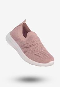 Sneakersy Dziewczęce Wsuwane Buty Sportowe Różowe Apawwa Z31