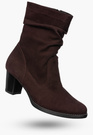 Botki Damskie Skórzane Buty Na Klocku Eleganckie Ocieplane POLSKI PRODUKT