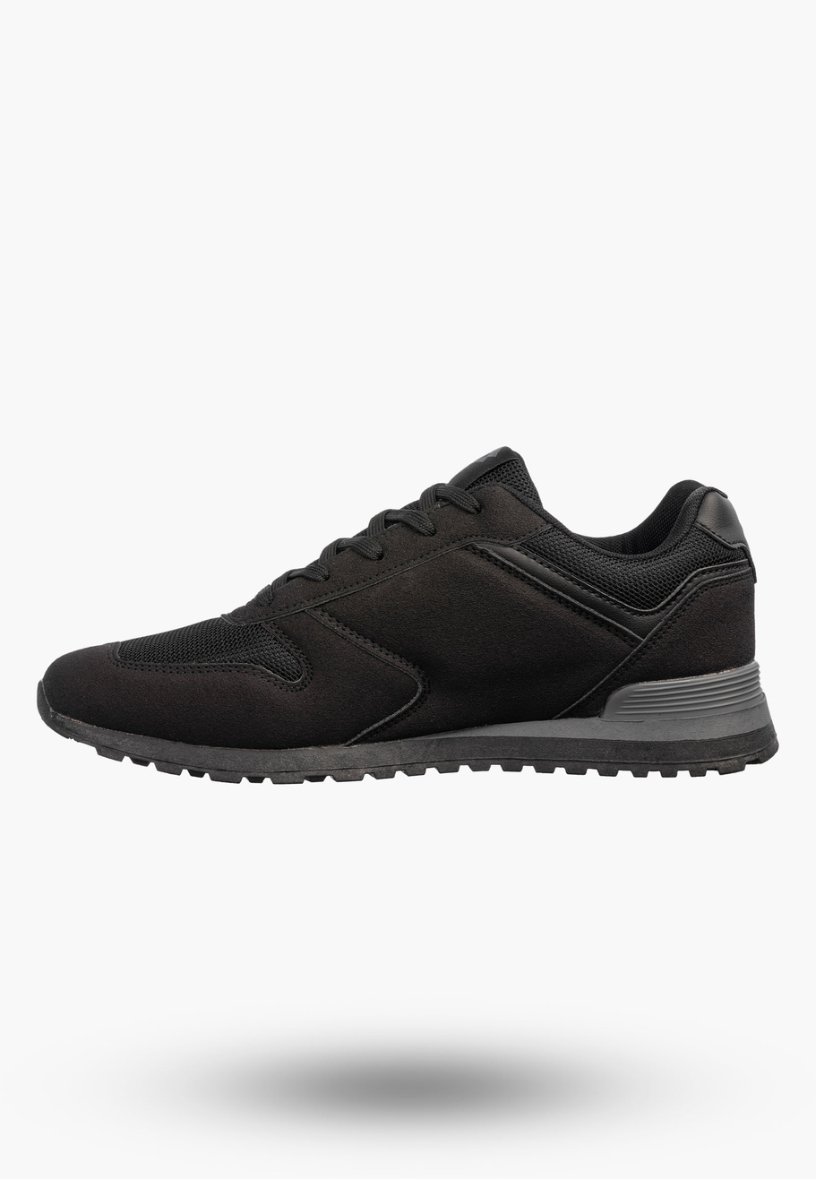 Sneakersy Uniseks Męskie LOTTO Buty Sportowe Miejskie Casual EPICAN Czarne