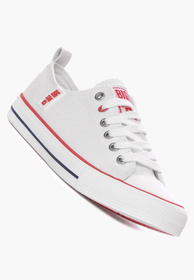 Trampki Męskie Big Star Białe JJ174062
