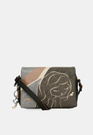 Torebka Damska ANEKKE Listonoszka Crossbody Brązowa Heartbeat 39783-469