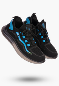 Buty Sportowe Męskie BIG STAR Czarne z Wkładką HI-POLY NN174450