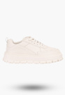Buty Damskie BIG TAR Beżowe Sneakersy Lekkie Eko Skóra NN274374