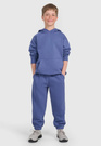 Bluza Chłopięca 4F Dresowa z Kapturem Basic Niebieska 4FJWAW25TSWSM1945