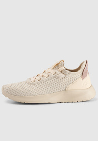 Buty Sportowe Damskie 4F Sneakersy Lekkie Półbuty Beżowe 4FWSS26FLOWF118