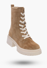 Buty Damskie Trapery Camel Z Ociepleniem Na Zimę 23-21069CA