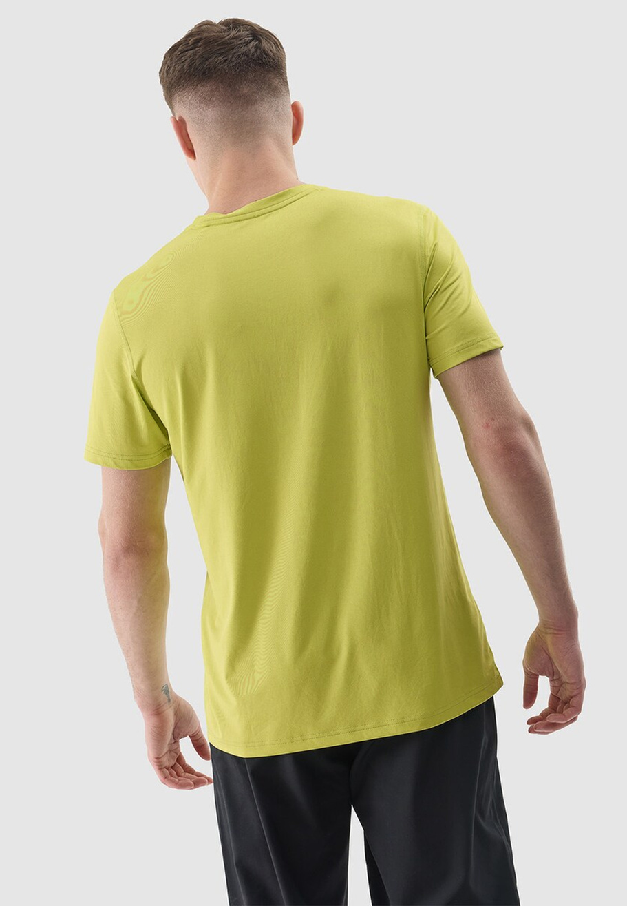 Koszulka Męska 4F T-shirt Treningowy Szybkoschnący Granatowy 4FWSS24TFTSM598