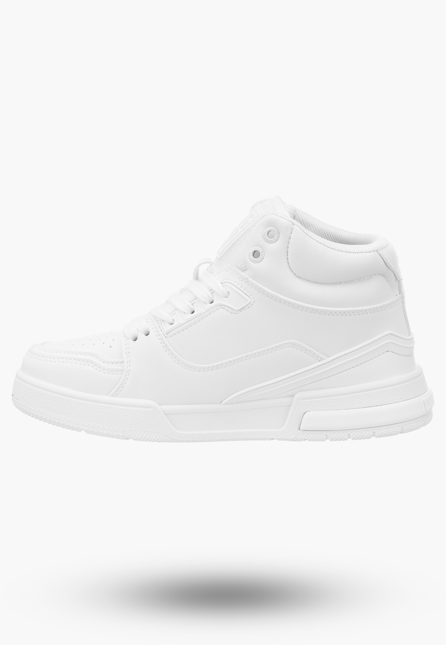 Buty Damskie Big Star Białe Sneakersy Sportowe OO274A535