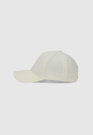 Czapka Z Daszkiem Unisex 4F Sportowa Kaszkietówka Złamana Biel 4FWSS25ACABU400