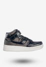 Sneakersy Dziecięce Buty Zimowe Na Rzepy Wysokie Granatowe