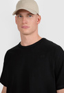 T-Shirt Uniseks 4F Oversize Koszulka z krótkim rękawem Czarna 4FWSS25TTSHU1972