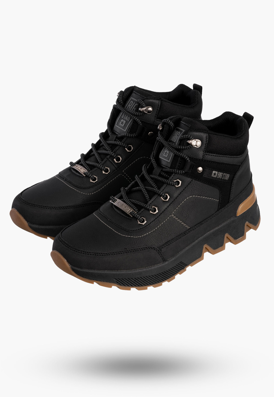 Buty Męskie BIG STAR Wysokie Zimowe Sportowe Trapery SS174253