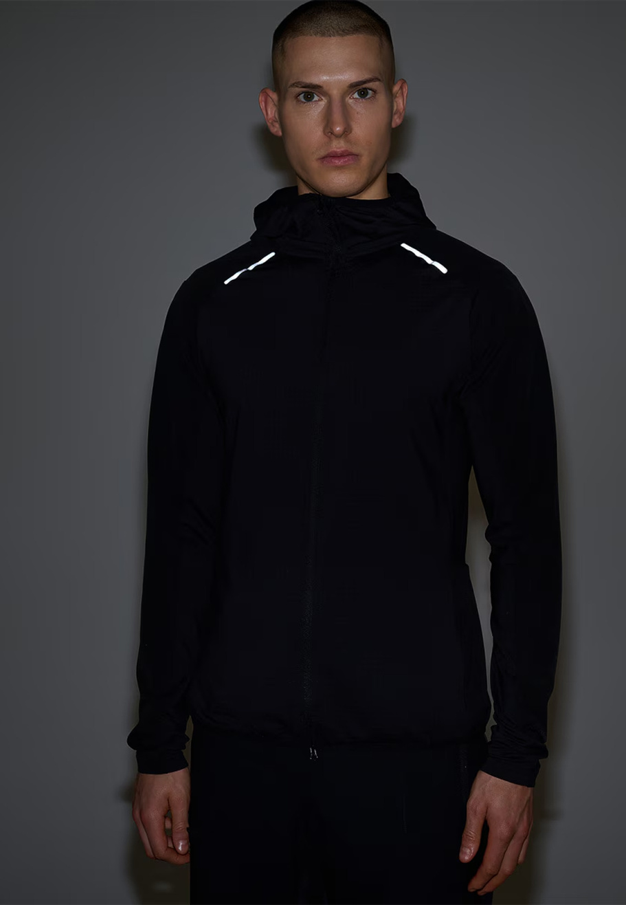 Bluza Męska Rowerowa 4F Szybkoschnąca Sportowa Czarna 4FWSS25TFSWM483
